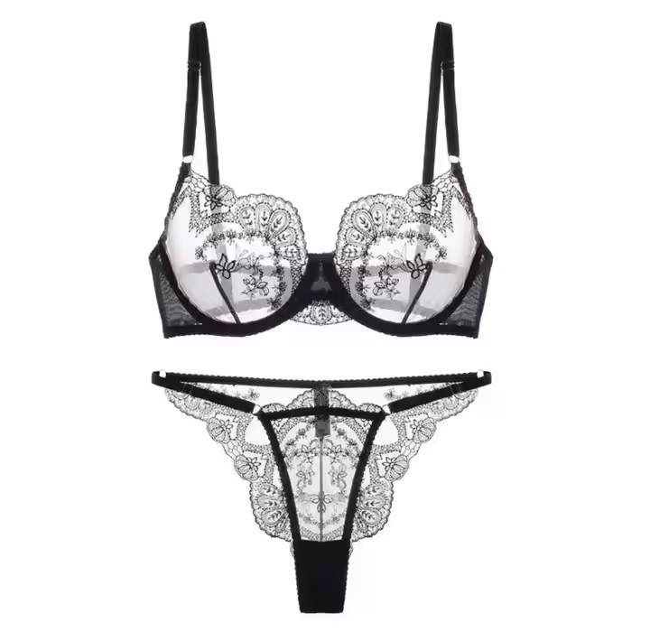 Thin Embroidery Lace Sexy Lingerie