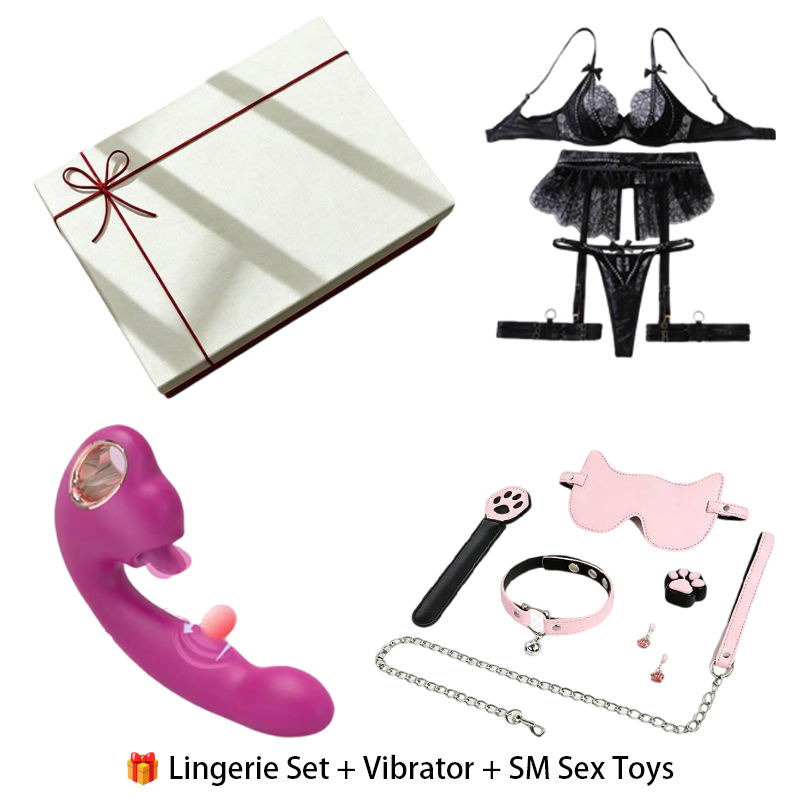 Vibrator Lingerie BDSM – Adult Toy Set