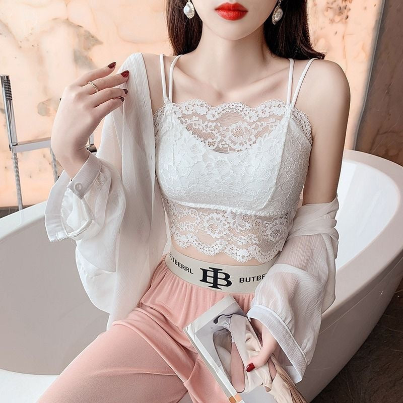 Summer Lightweight Breathable Lace Wearable Lingerie