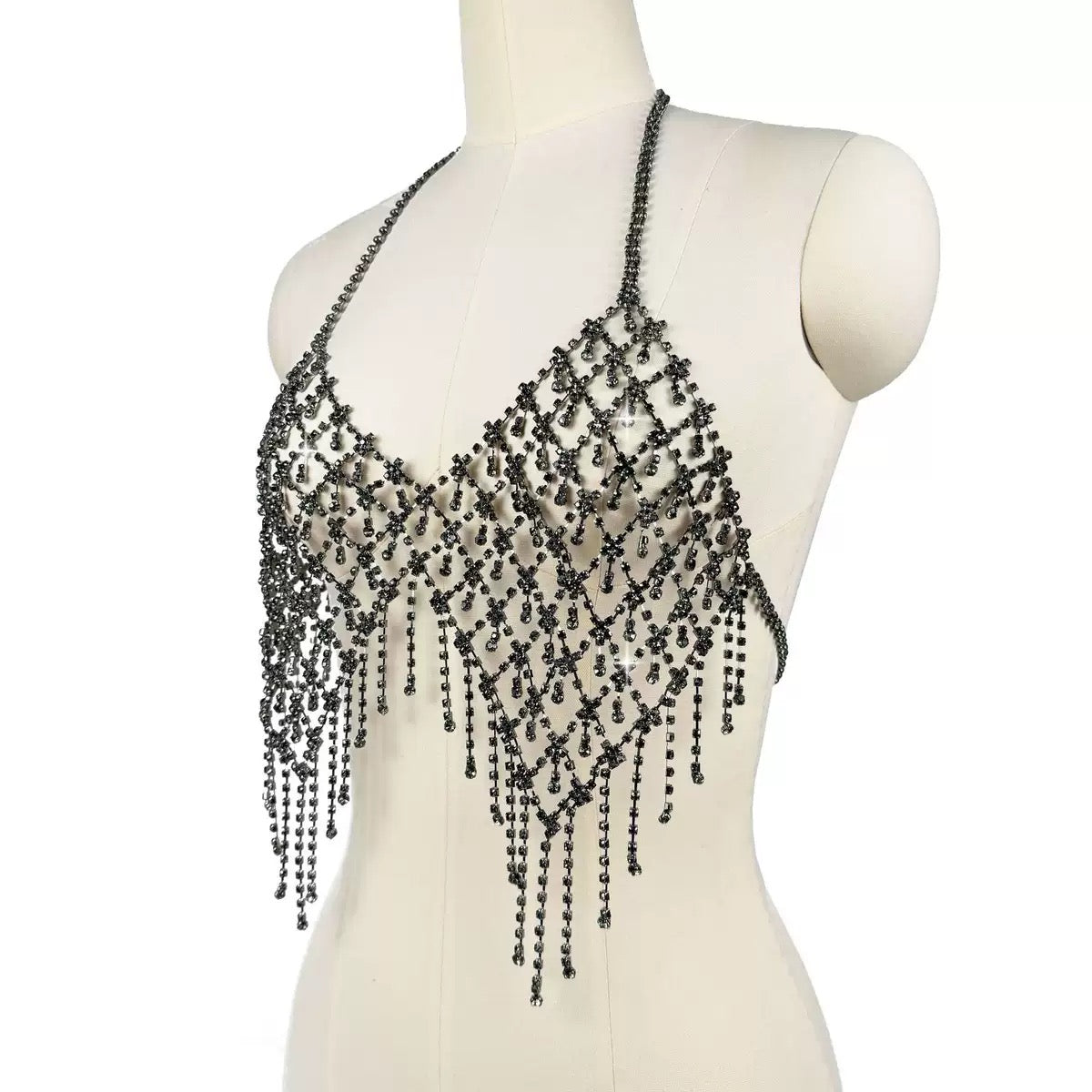 Sexy Crystal Body Chain Underwear