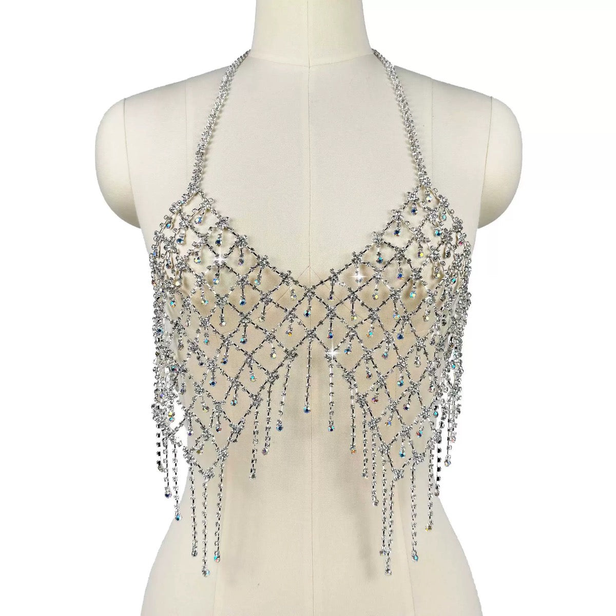 Sexy Crystal Body Chain Underwear