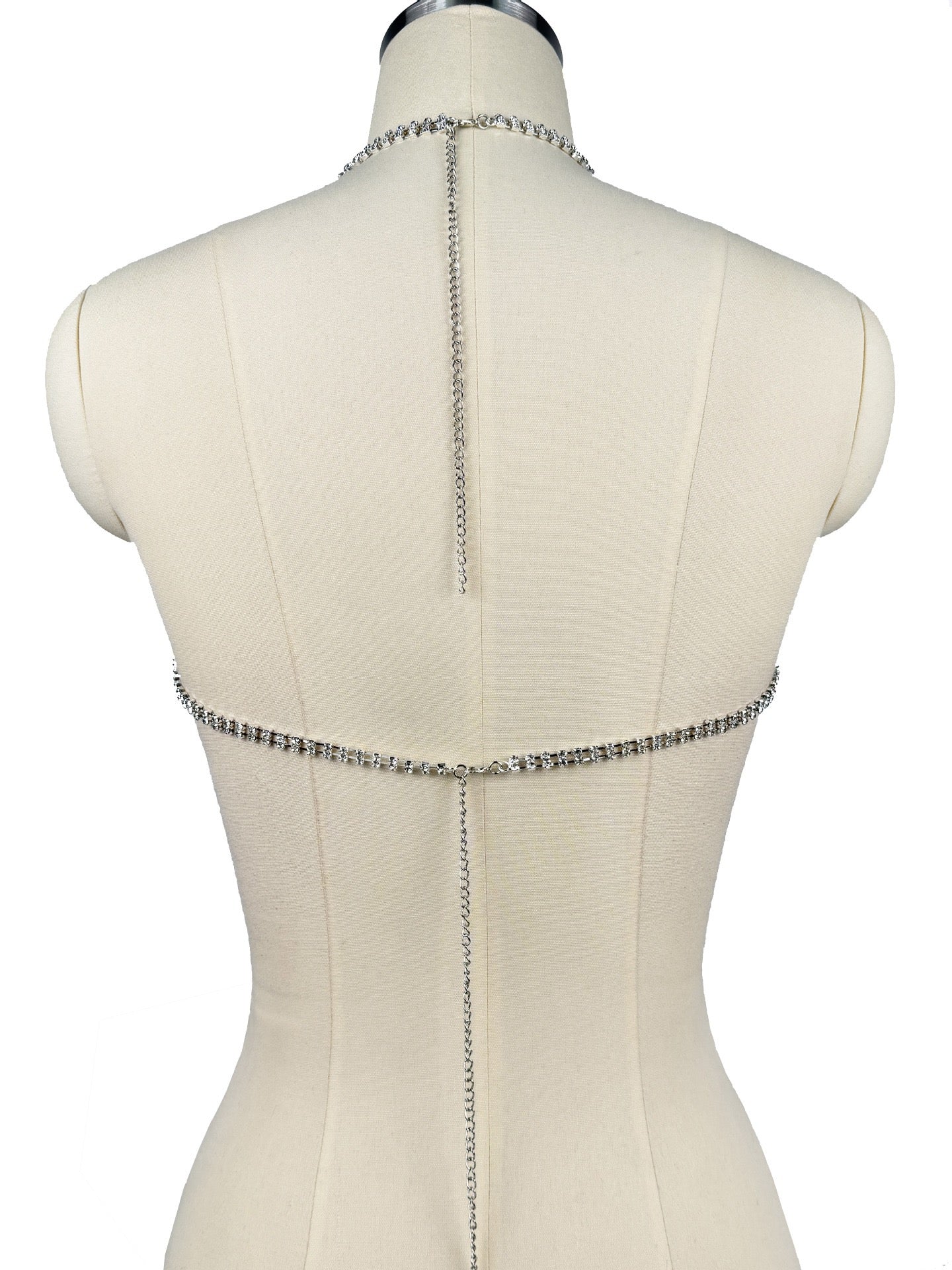 Sexy Crystal Body Chain Underwear