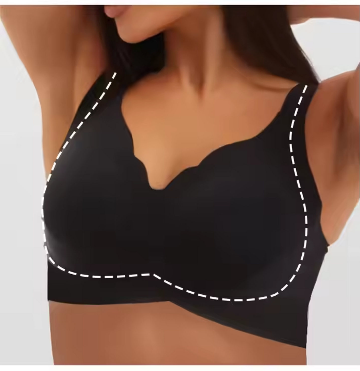 Wireless Push-Up Tummy Control Bra