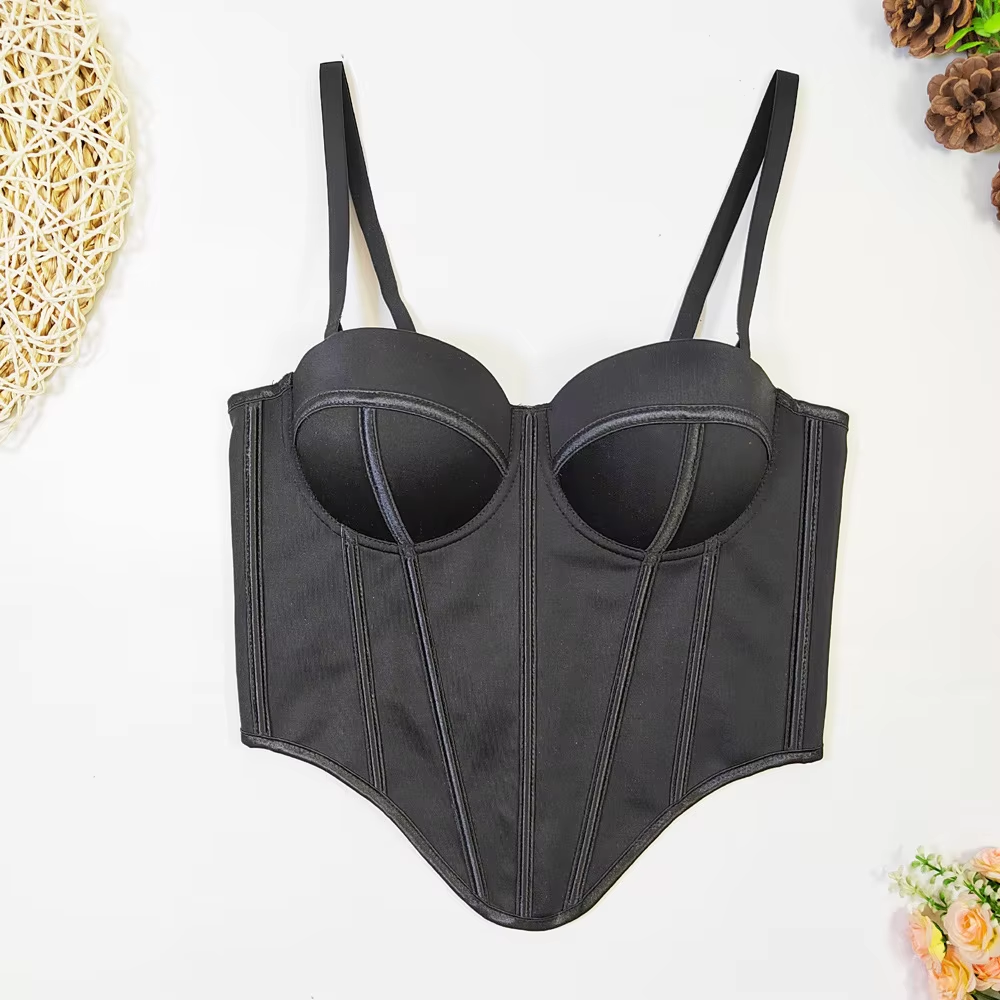 Sexy Push-Up Bustier Bra