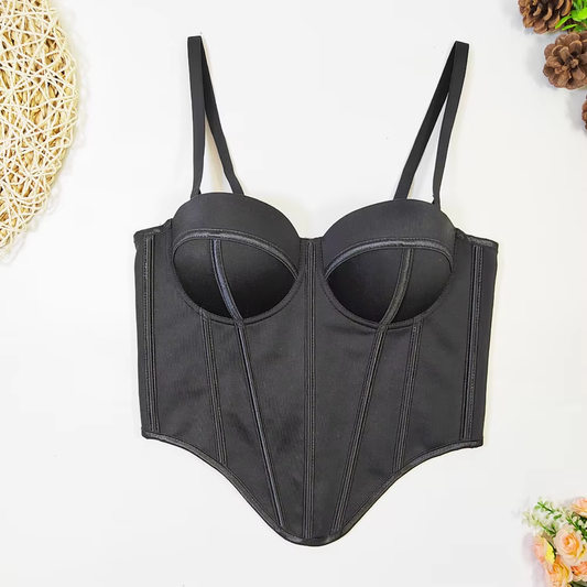 Sexy Push-Up Bustier Bra