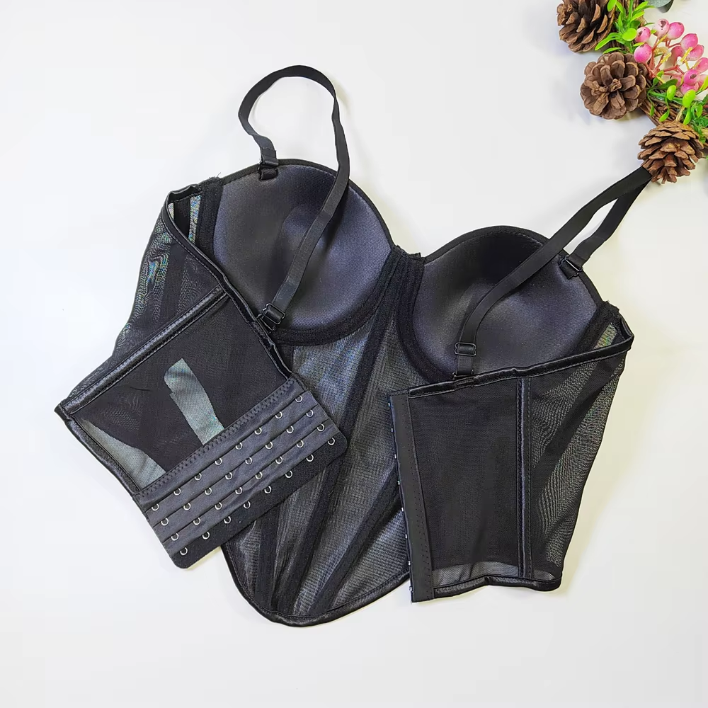 Sexy Push-Up Bustier Bra