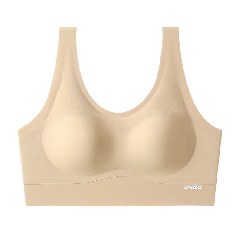 Plus Size U-shaped Breathable Seamless Bra