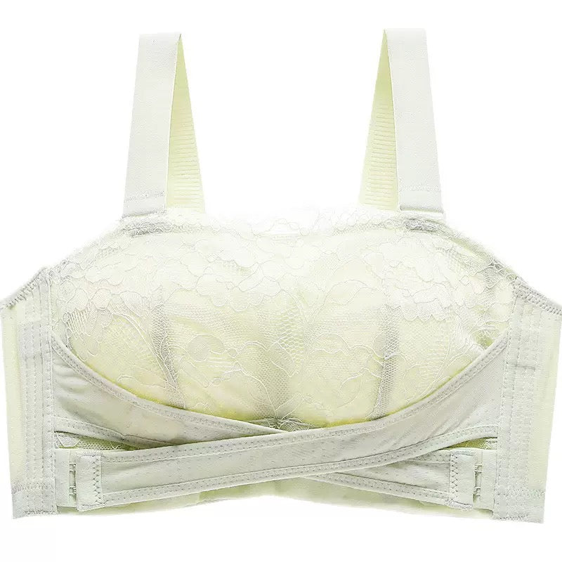 Plus Size Front-Closure Anti-Slip Strapless Bra - Seamless, Lightweight & Breathable Uplift Bustier