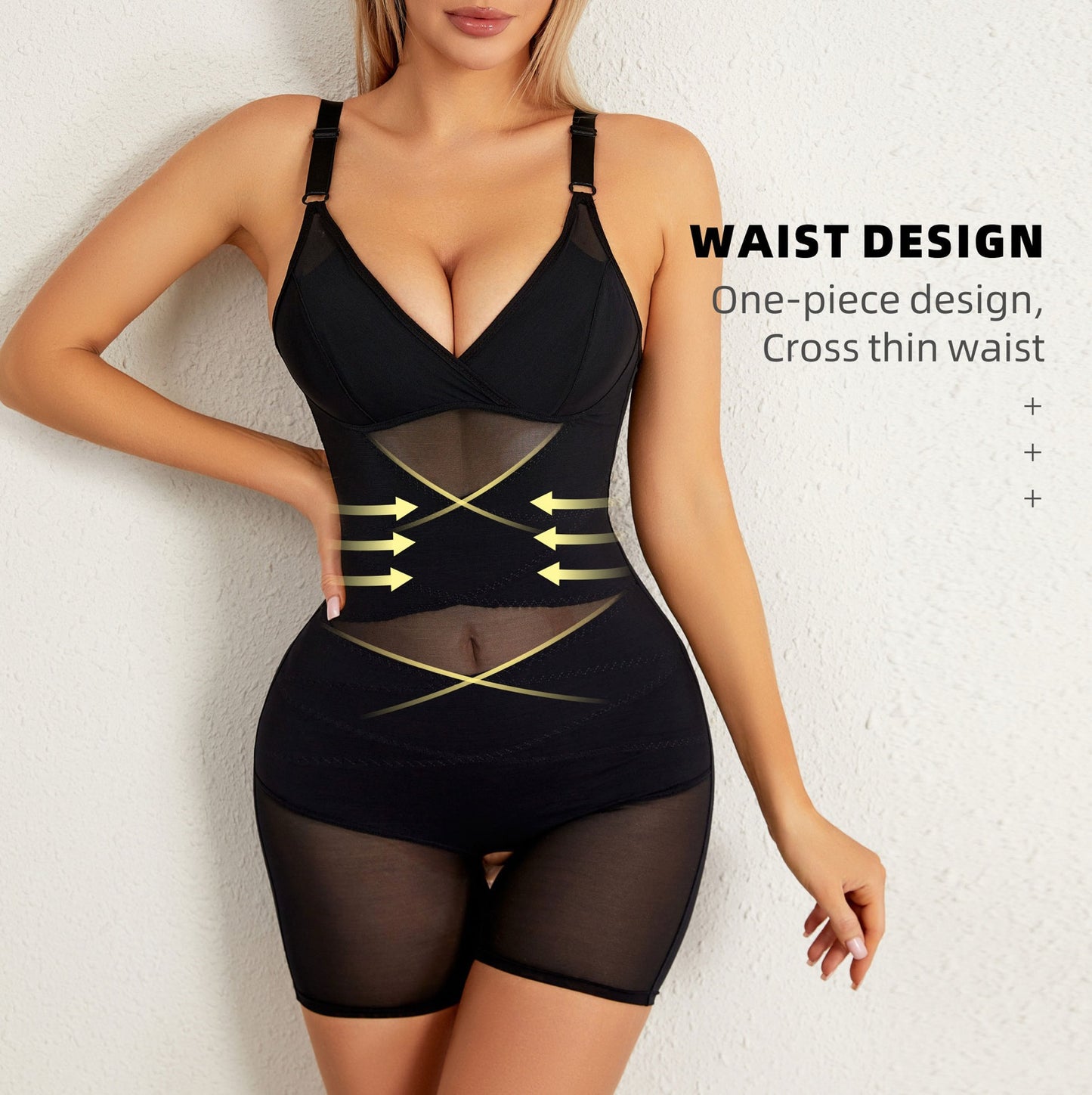 Shape-lifting Hip Briefs Jumpsuit Top