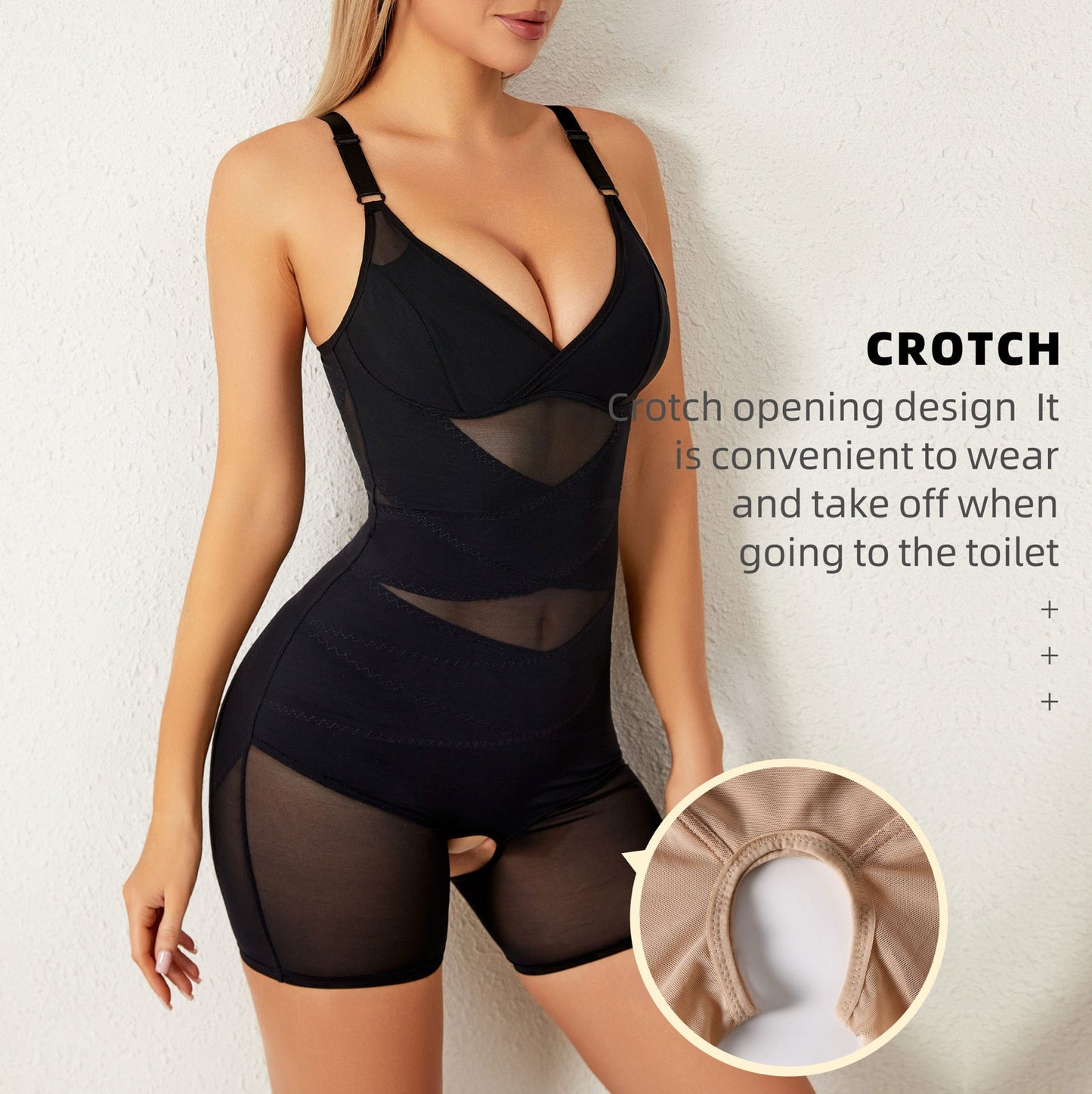 Shape-lifting Hip Briefs Jumpsuit Top