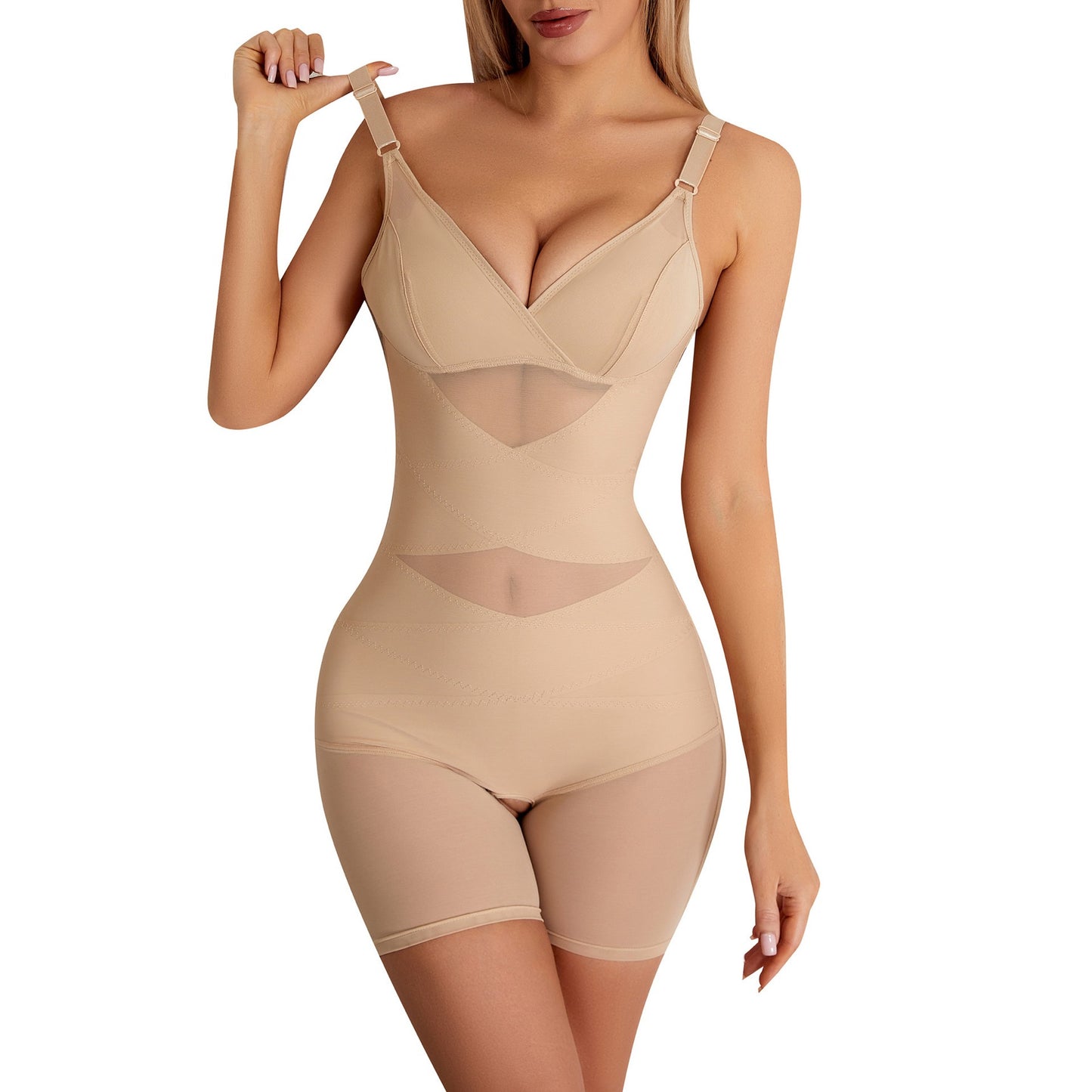 Shape-lifting Hip Briefs Jumpsuit Top