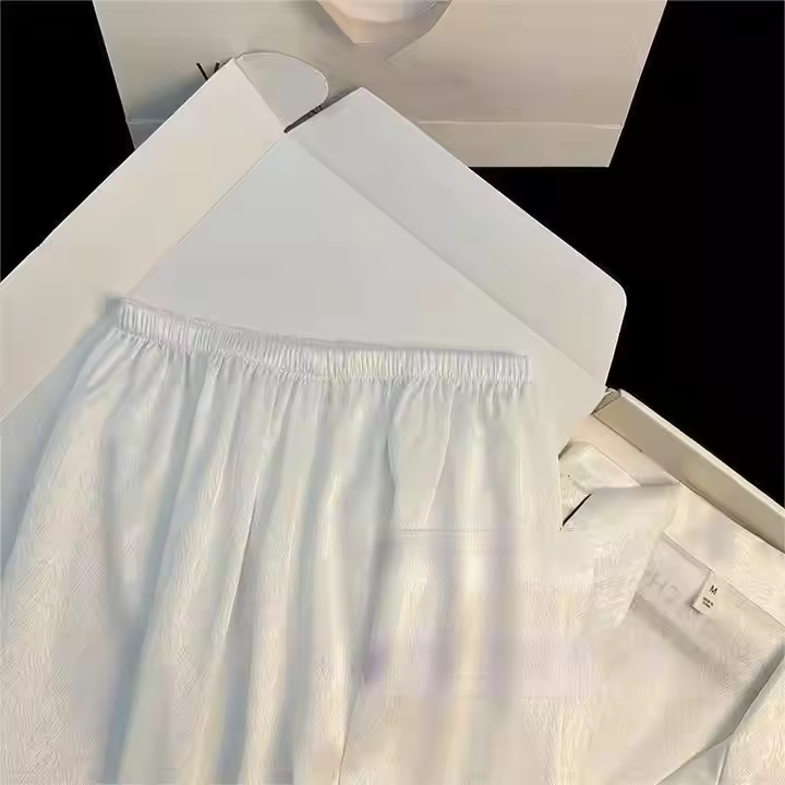 Silk Long Sleeved Pants