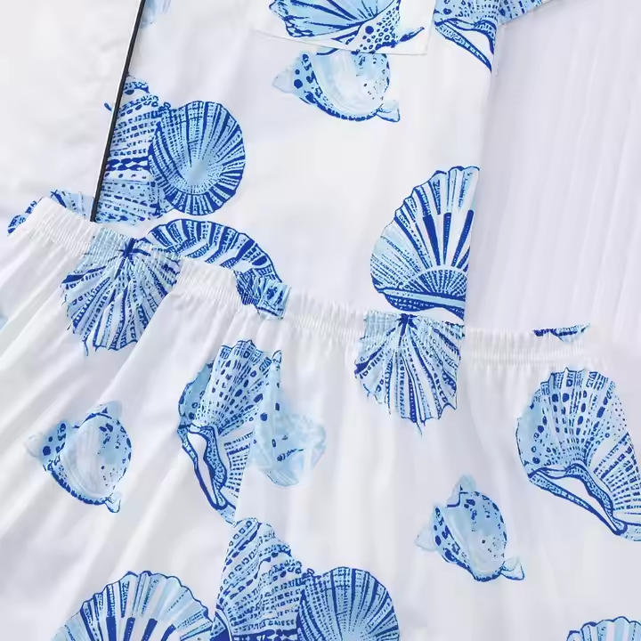 Casual Short Sleeve Pajama Set