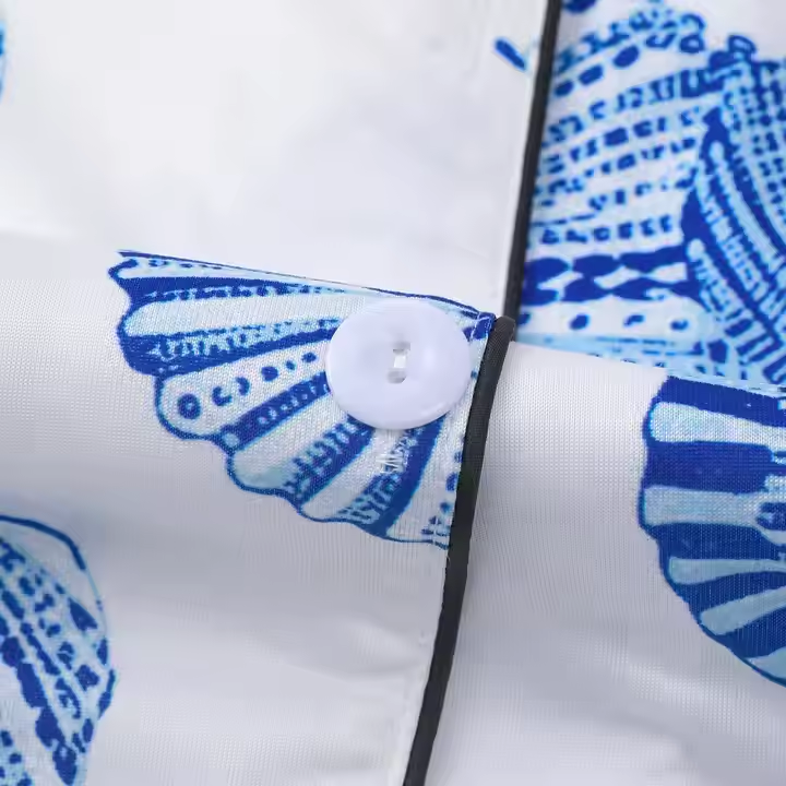 Casual Short Sleeve Pajama Set