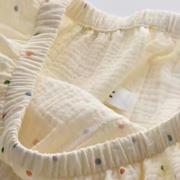 Breathable Gauze Pullover Pajamas