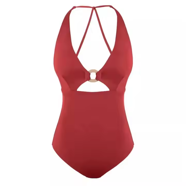 Solid Color Swimsuit