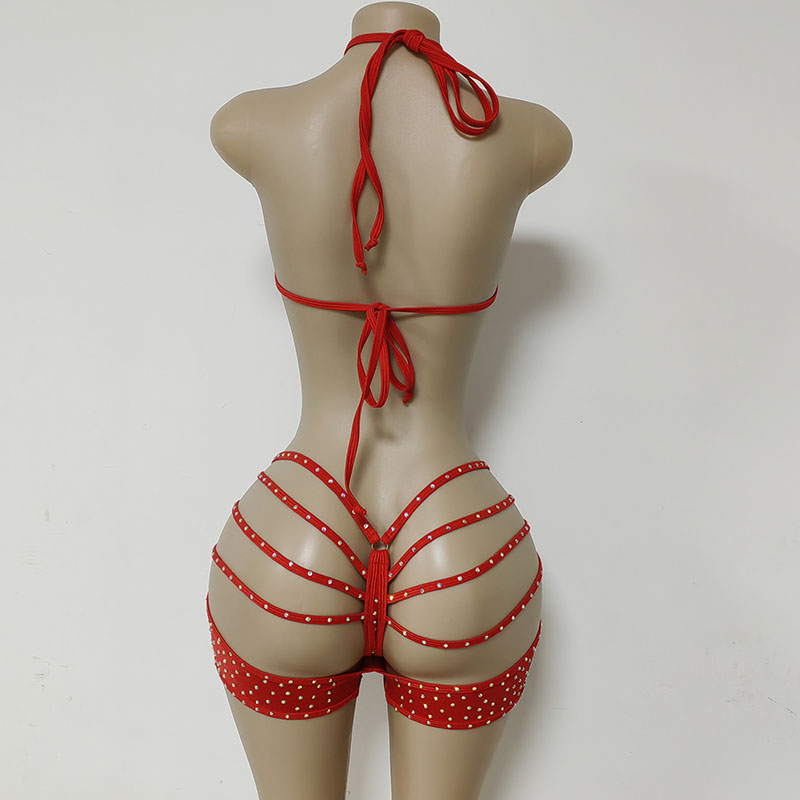 Three-Piece Ladies Bikini Sexy Lingerie