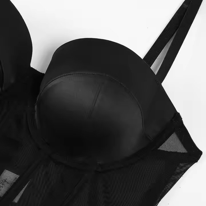 Fishbone Strap Lingerie Set