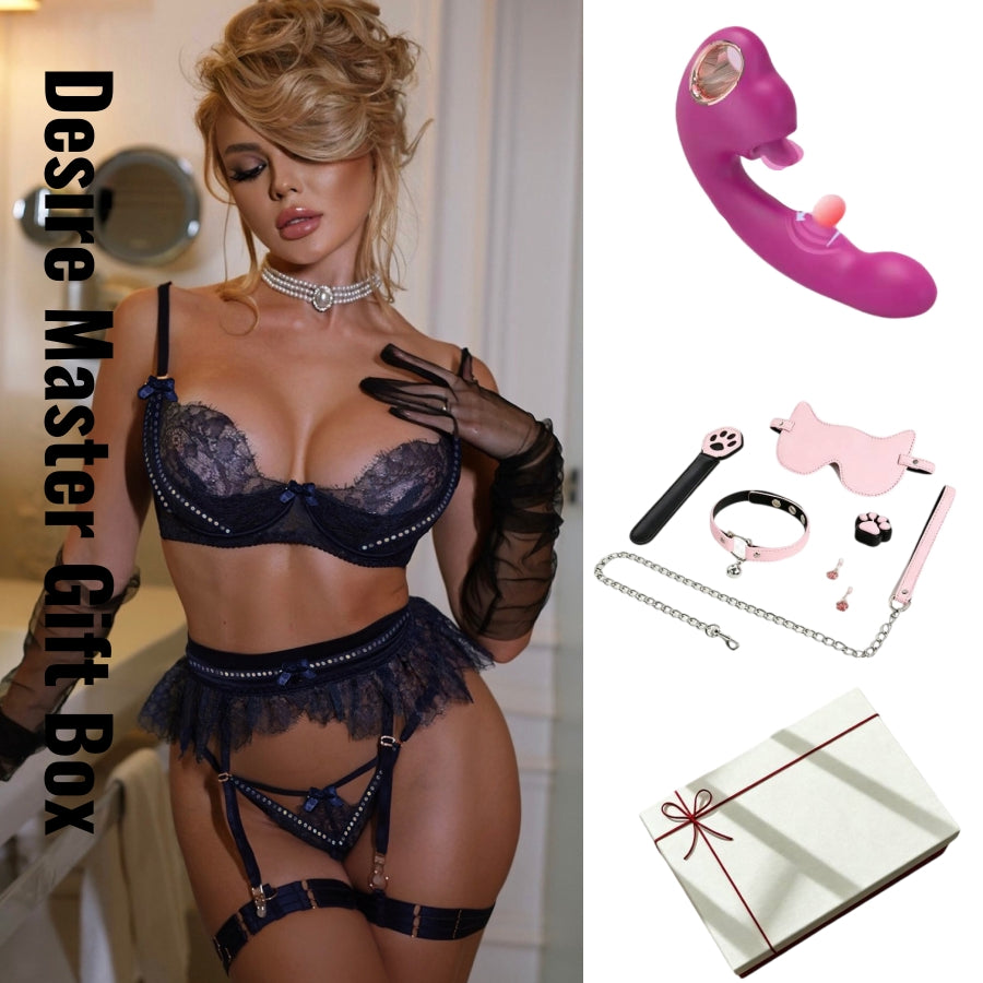 Vibrator Lingerie BDSM – Adult Toy Set