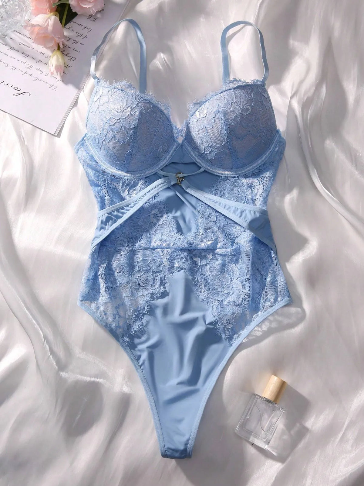 Women‘s Lace Bodysuit Teddy Lingerie