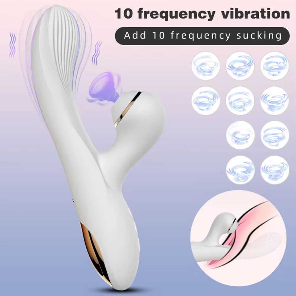 2 in 1 Vaginal and Clitoral Stimulation