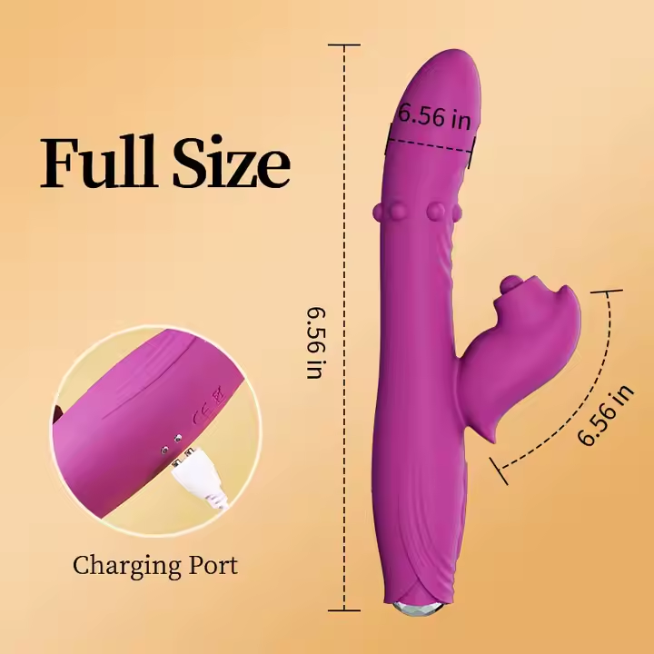 4-in-1 Thrusting Rabbit Vibrator