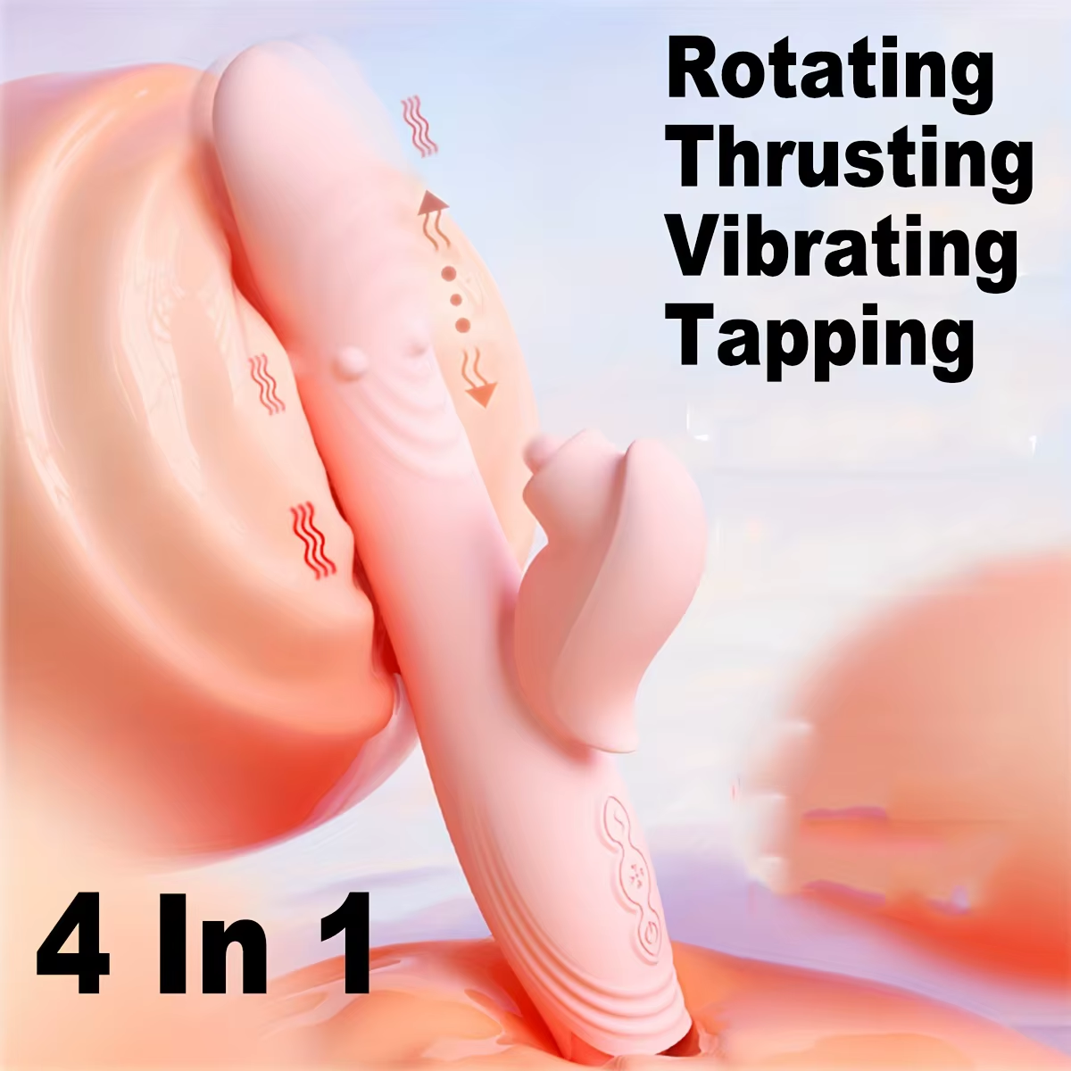 4-in-1 Thrusting Rabbit Vibrator