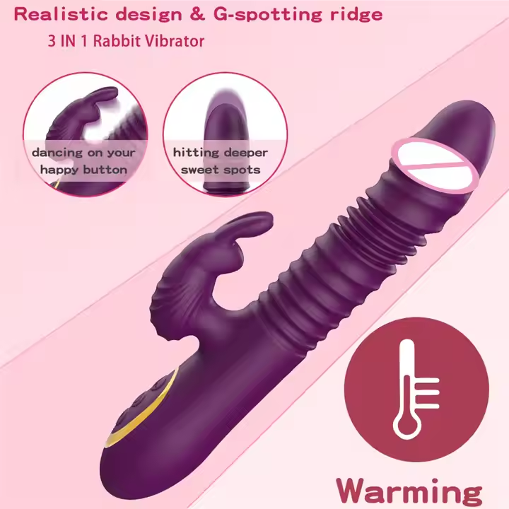 Rabbit Vibrator Triple Action G Spot Vibrator