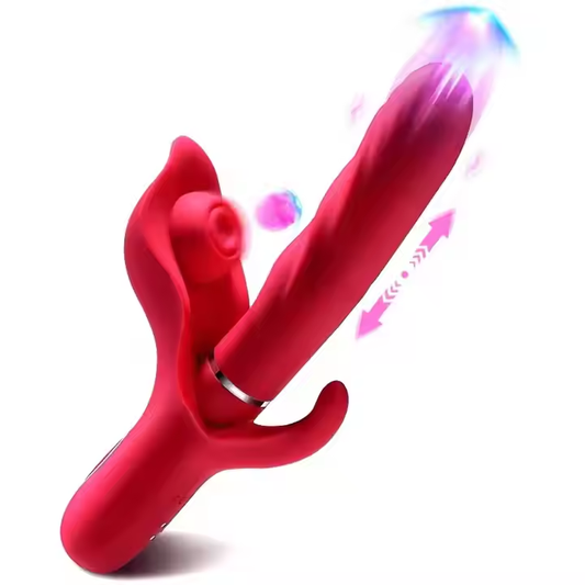 3 in 1 Vibrator G Spot Dildo Sex Toy