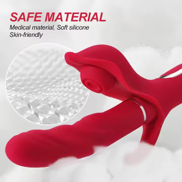 3 in 1 Vibrator G Spot Dildo Sex Toy