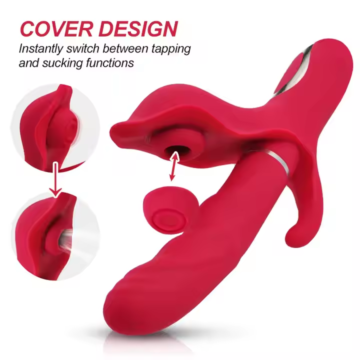 3 in 1 Vibrator G Spot Dildo Sex Toy