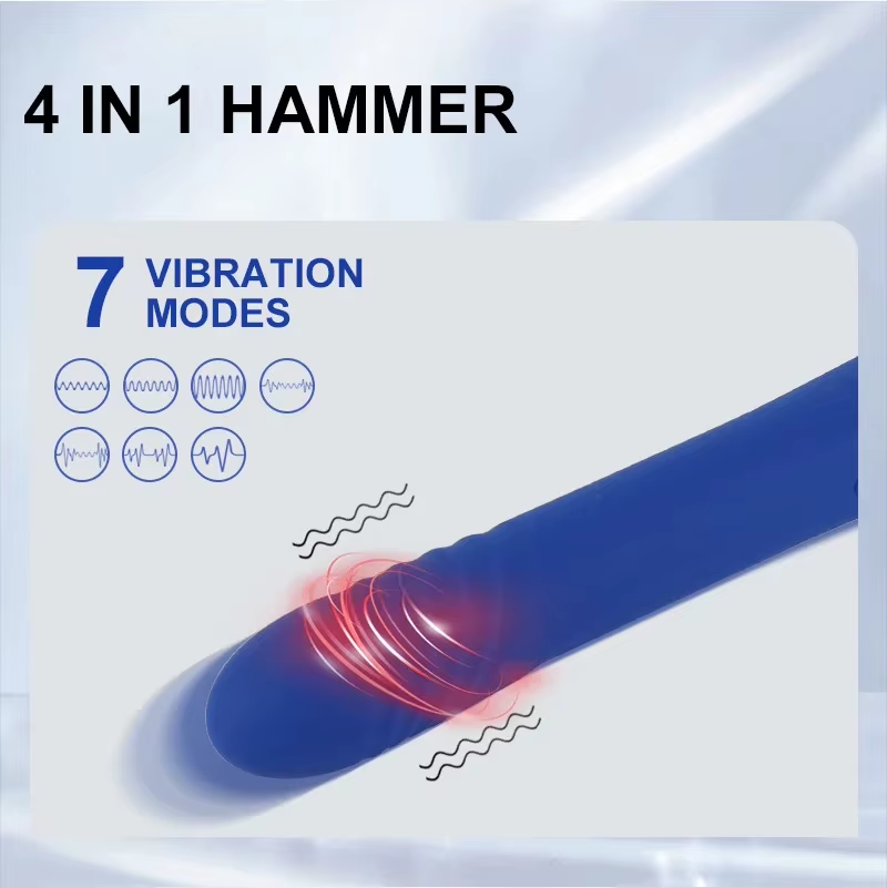 G-Spot Vibrator for Women - 3 Speeds 24 Modes Telescopic Massager with Suction