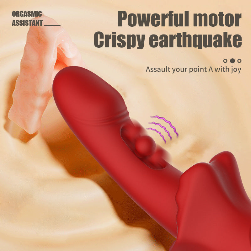 Silicone Roller Ball G-Spot Vibrator